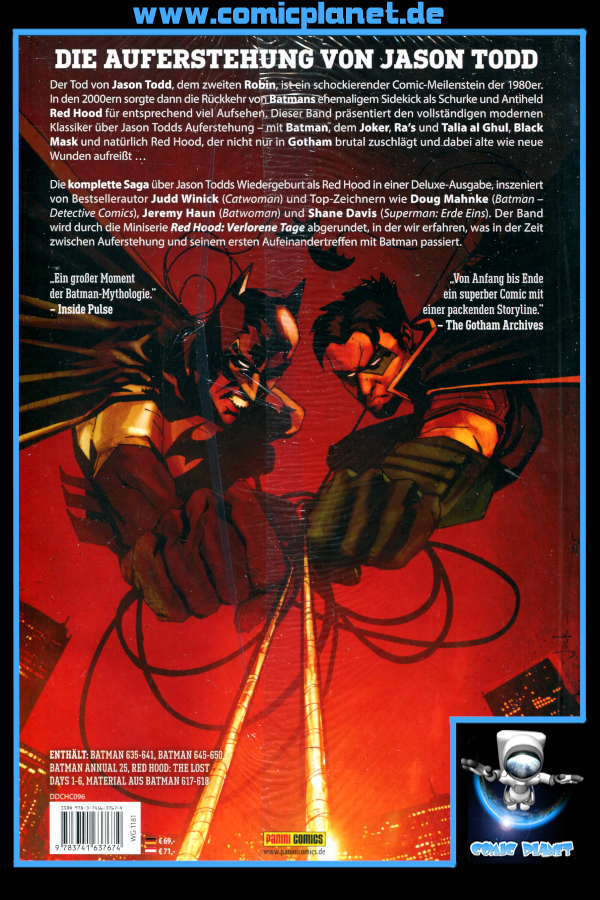 Batman HC: Das Geheimnis von Red Hood Deluxe Edition