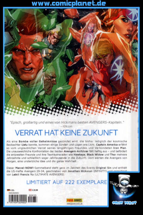 Avengers Band 5: Enthüllungen - HC limitiert auf 222