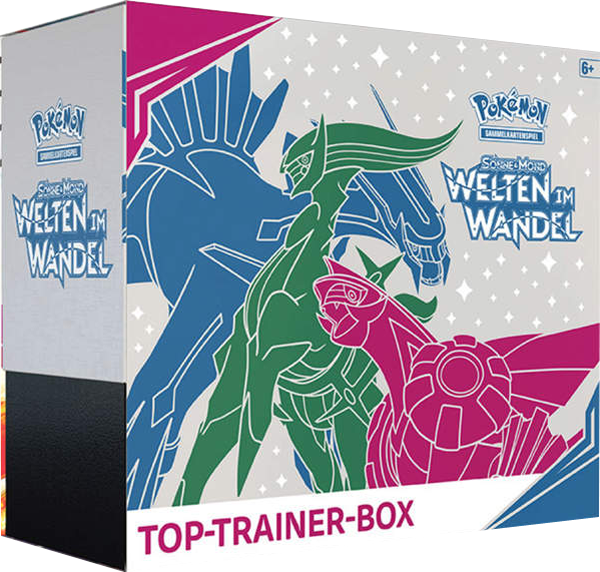 Pokemon Sonne & Mond Welten im Wandel Top-Trainer-Box