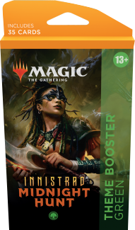 Magic Innistrad: Midnight Hunt Green Theme Booster englisch