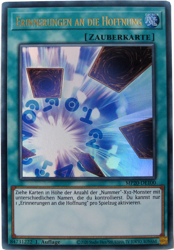 MP20-DE100 Erinnerungen an die Hoffnung Ultra Rare deutsch