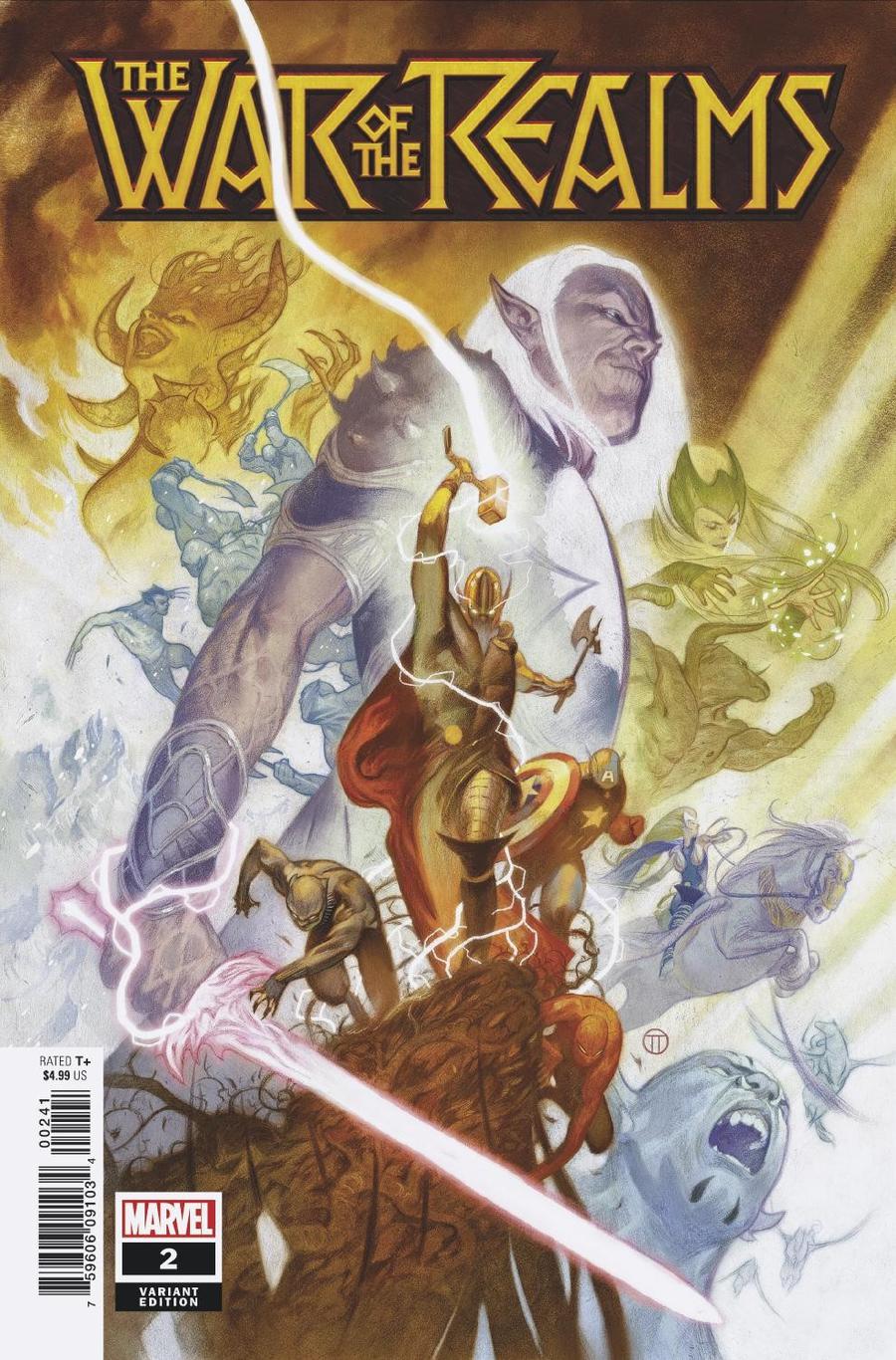 The War Of The Realms #2 Cover F Incentive Julian Totino Tedesco Variant Cover 1:50