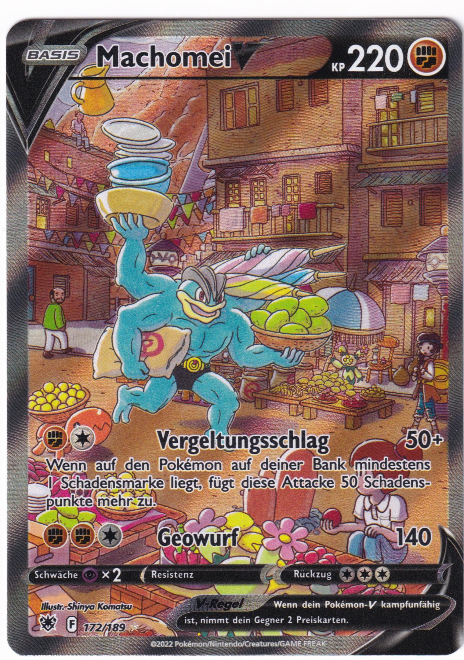 Machomei-V 172 /189 Alternative Rare - Astralglanz Deutsch