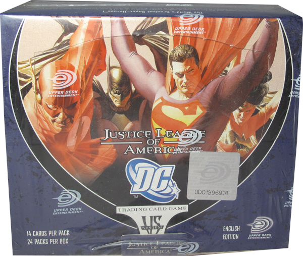 VS System DC Justice League of America Booster Display englisch