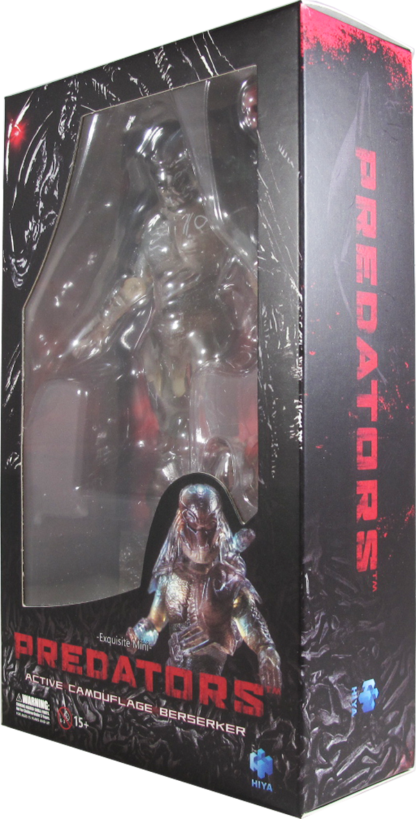 Action Figur - Predators - Exquisite Mini - Active Camouflage Berserker