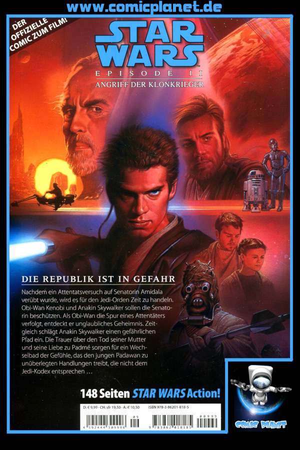 Star Wars - Masters Series Band 09: Episode II - Angriff der Klonkrieger