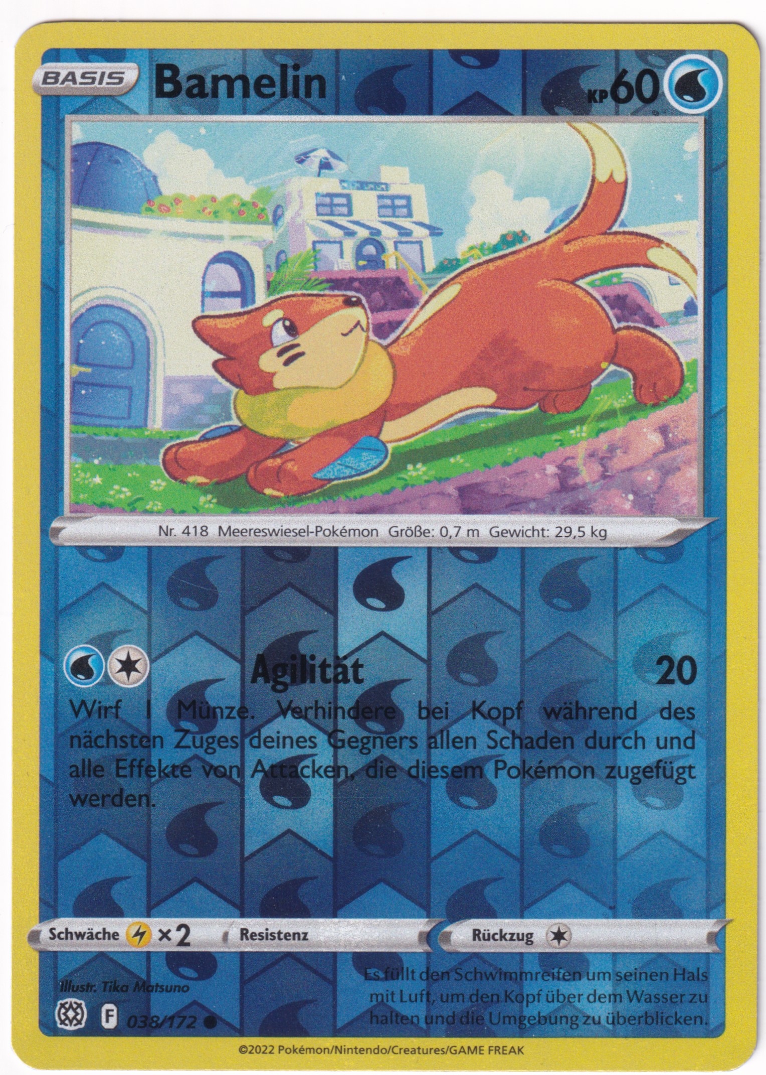 Bamelin 038/172 Common Reverse Holo - Strahlende Sterne Deutsch