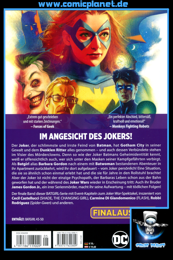 Batgirl Megaband 05: Der Batgirl-Killer - Finalausgabe!
