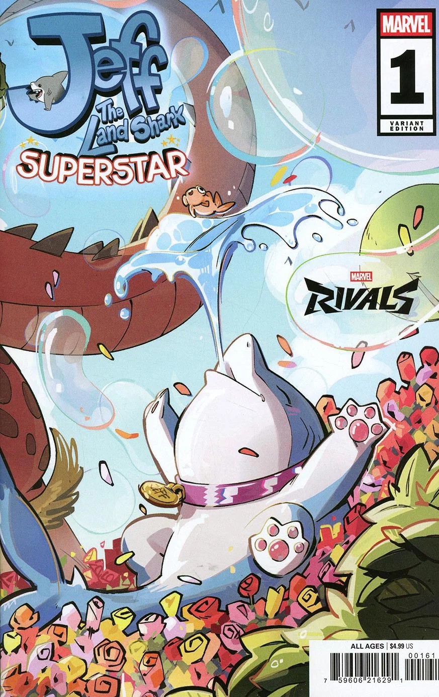JEFF THE LAND SHARK: SUPERSTAR #1 NETEASE GAMES MARVEL RIVALS VARIANT