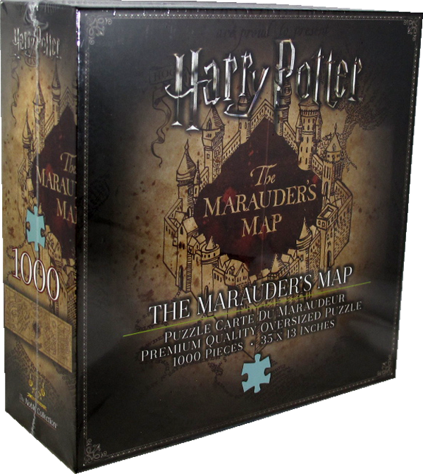 Harry Potter The Marauder's Map - 1000 Teile Oversize Puzzle