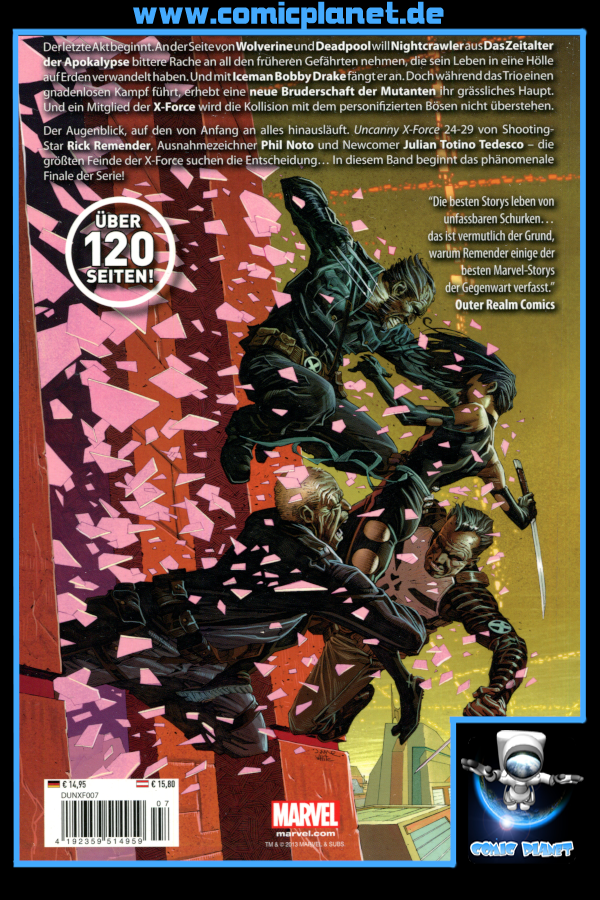 Die neue X-Force Band 07: Der Schlussstrich