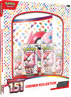 Pokemon Karmesin & Purpur 151 Ordner Kollektion deutsch
