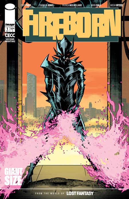 FIREBORN #1 2ND PTG CVR B MULLHOLAND FOIL ABSOLUTE BATMAN HOMAGE VAR