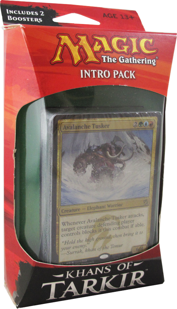 Magic Khans of Tarkir Intro Pack - Temur Avalance englisch