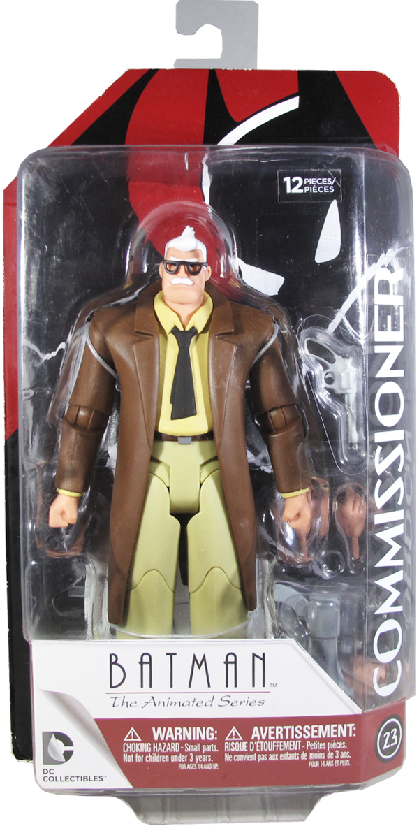Action Figur - DC - Batman The Animated Series - DC Collectibles 23 - Commissioner Gordon