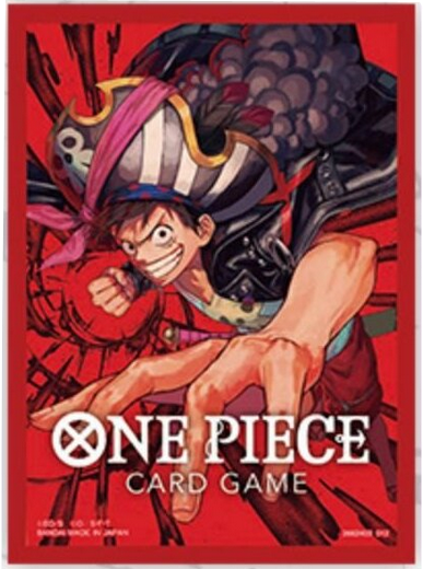 One Piece Card Game 70 Card Sleeves Monkey D. Luffy - Red