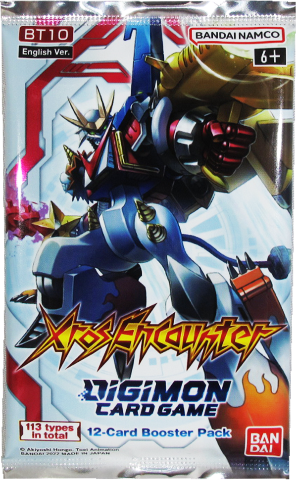 Digimon Card Game XROS Encounter Booster BT10 englisch