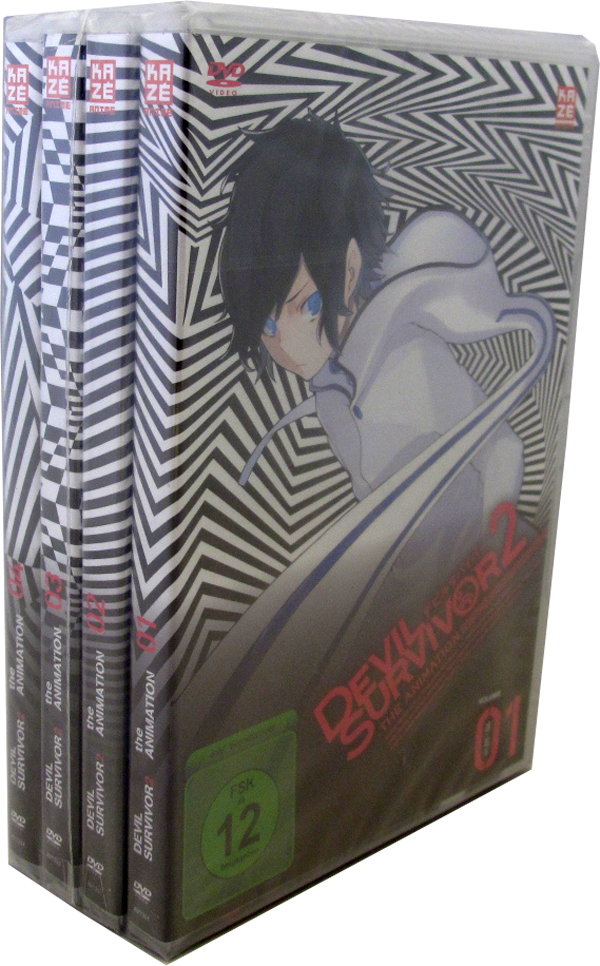 Devil Survivor2 The Animation Vol.1-4 DVD Set