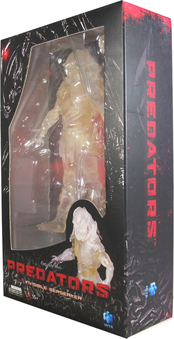 Action Figur - Predators - Exquisite Mini - Invisible Berserker