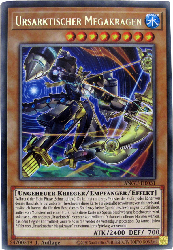 ANGU-DE031 Ursarktischer Megakragen Rare deutsch