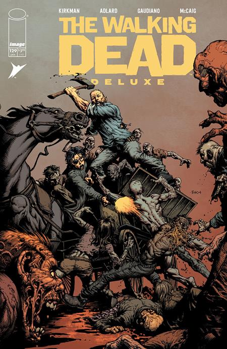 WALKING DEAD DELUXE #129 CVR A DAVID FINCH