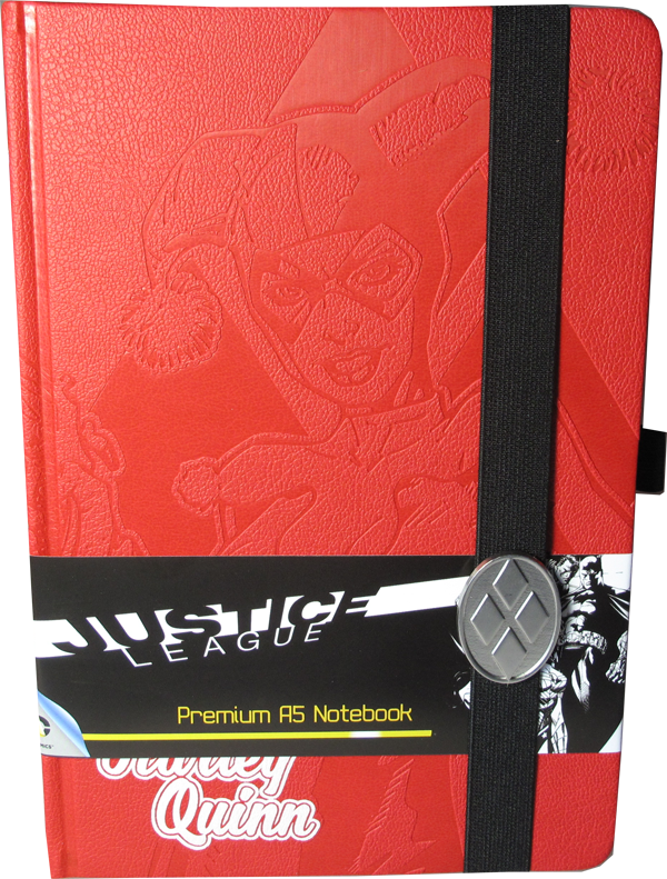 Notizbuch von Justice League Harley Quinn