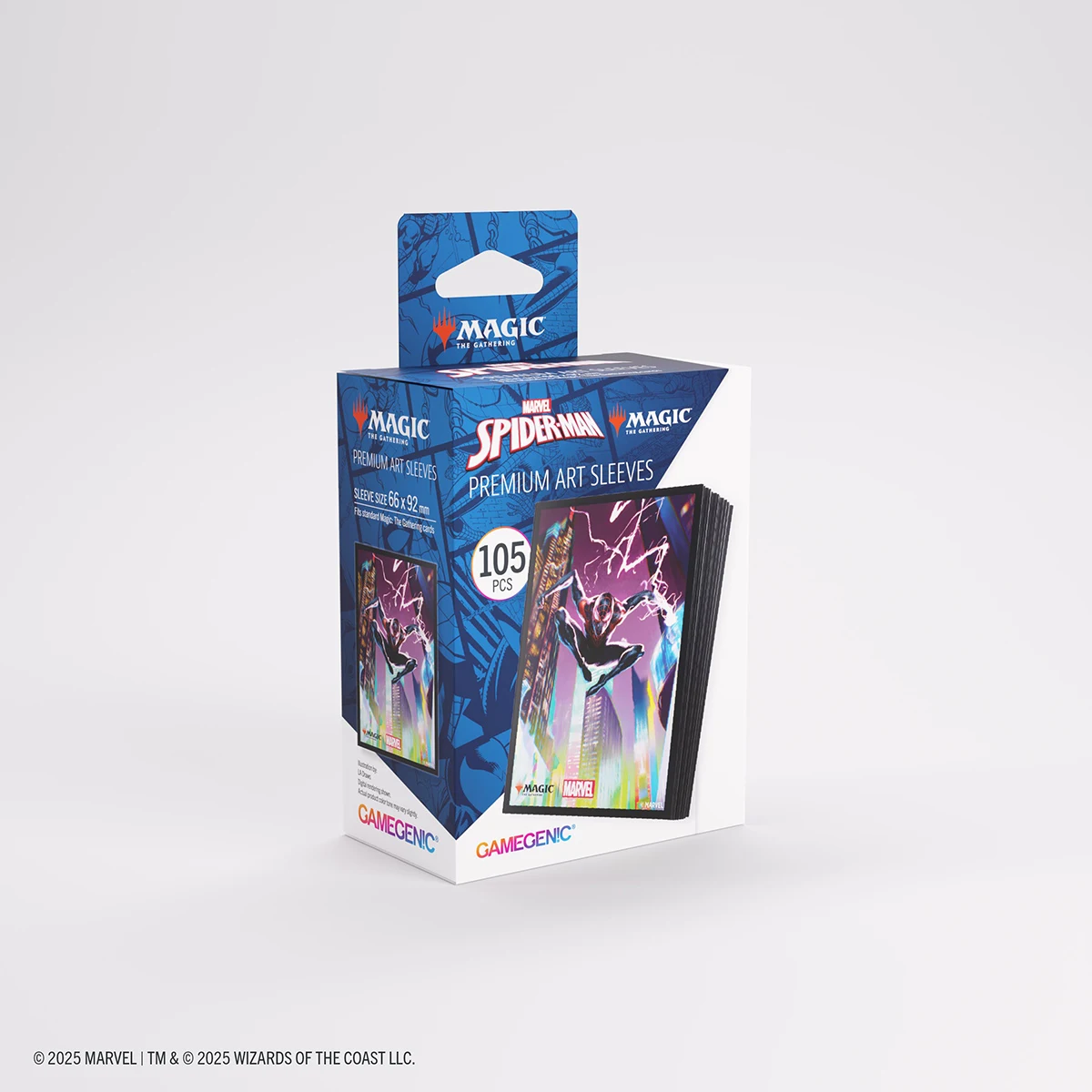Gamegenic - Magic: The Gathering | Marvel's Spider-Man Premium Art Sleeves - Spiderman Miles Morales