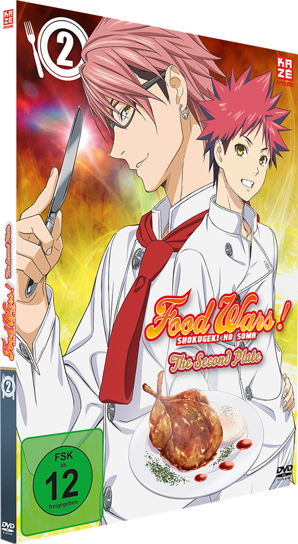 Food Wars! Shokugeki no Soma The Second Plate Vol. 02