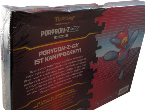 Pokemon Porygon-Z GX Kollektion deutsch defekt
