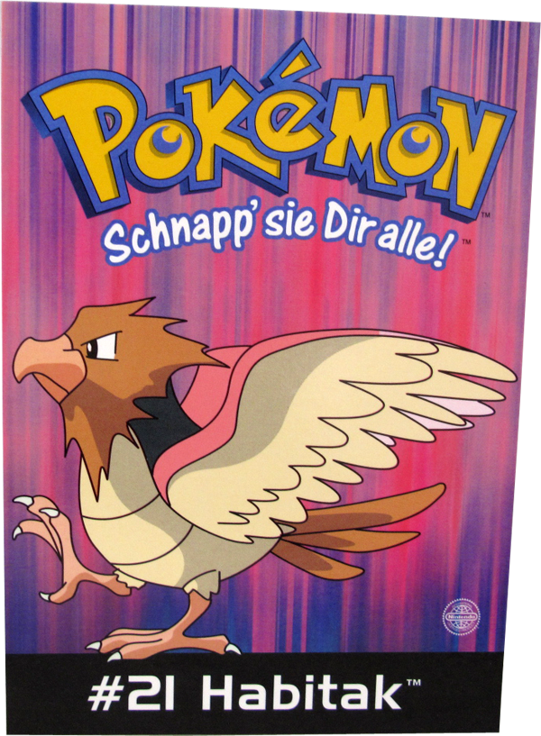 Pokemon Erste Generation Postkarte #21 Habitak