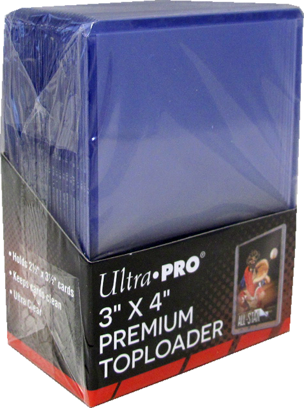Ultra Pro 25 Clear Premium Toploader