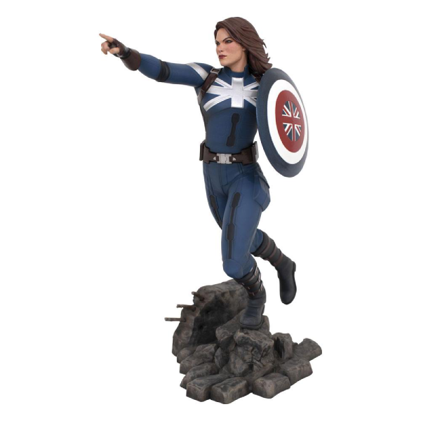 Gallery Diorama Figur - Marvel Studios What if...? PVC Diorama Figure - Captain Carter
