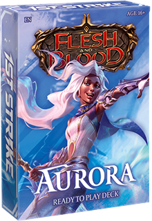 Flesh and Blood - 1st Strike- Aurora Ready to Player Deck englisch