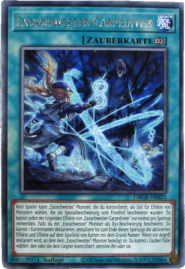 GRCR-DE023 Exoschwester-Carpedivem Rare deutsch