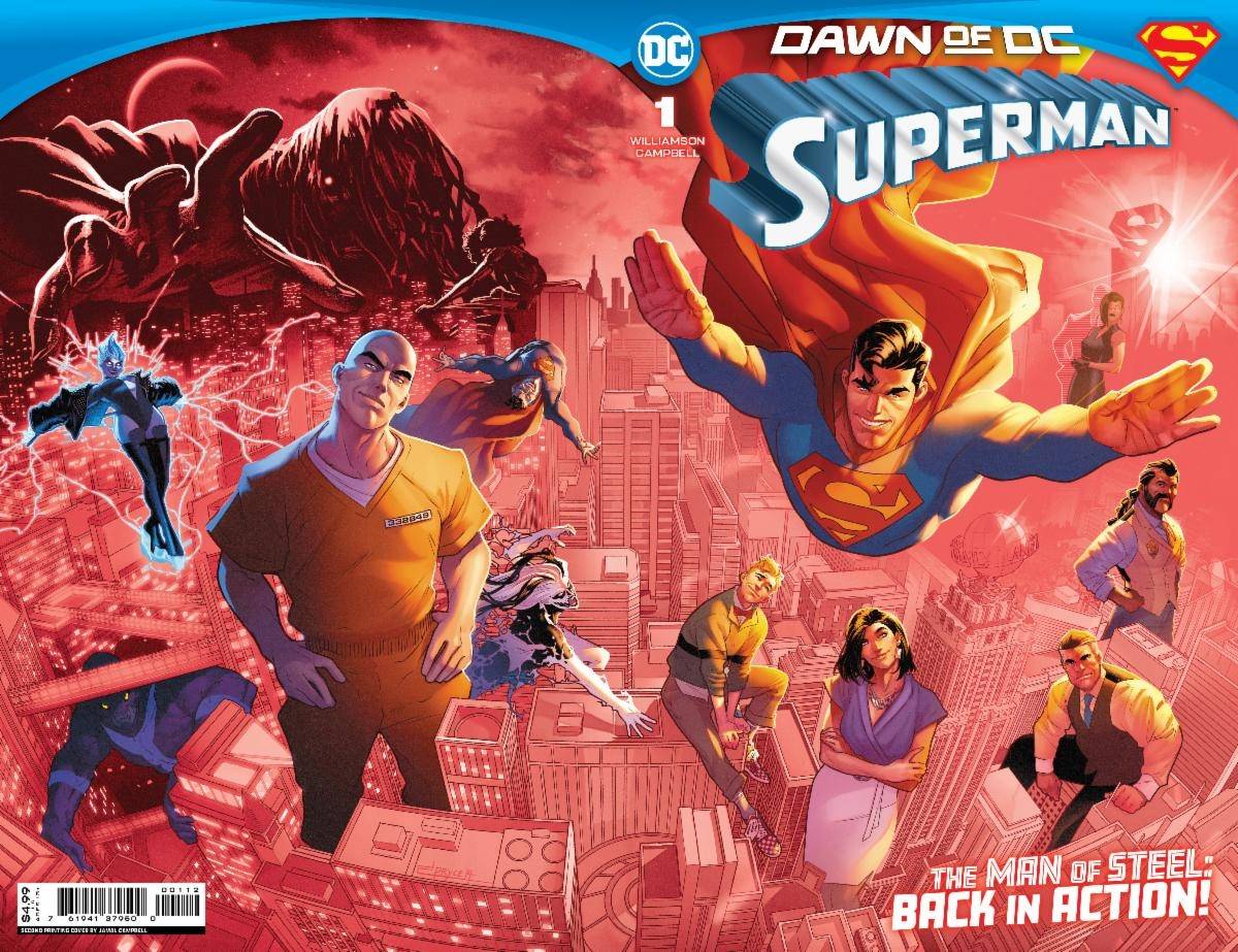 SUPERMAN (2023) #1 2ND PTG JAMAL CAMPBELL VAR