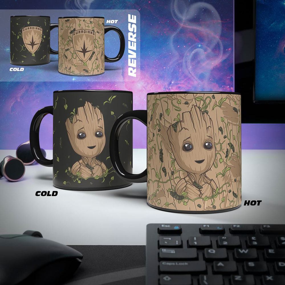 Tasse - Marvel - Guardians of the Galaxy - Heat Change Mug - Groot