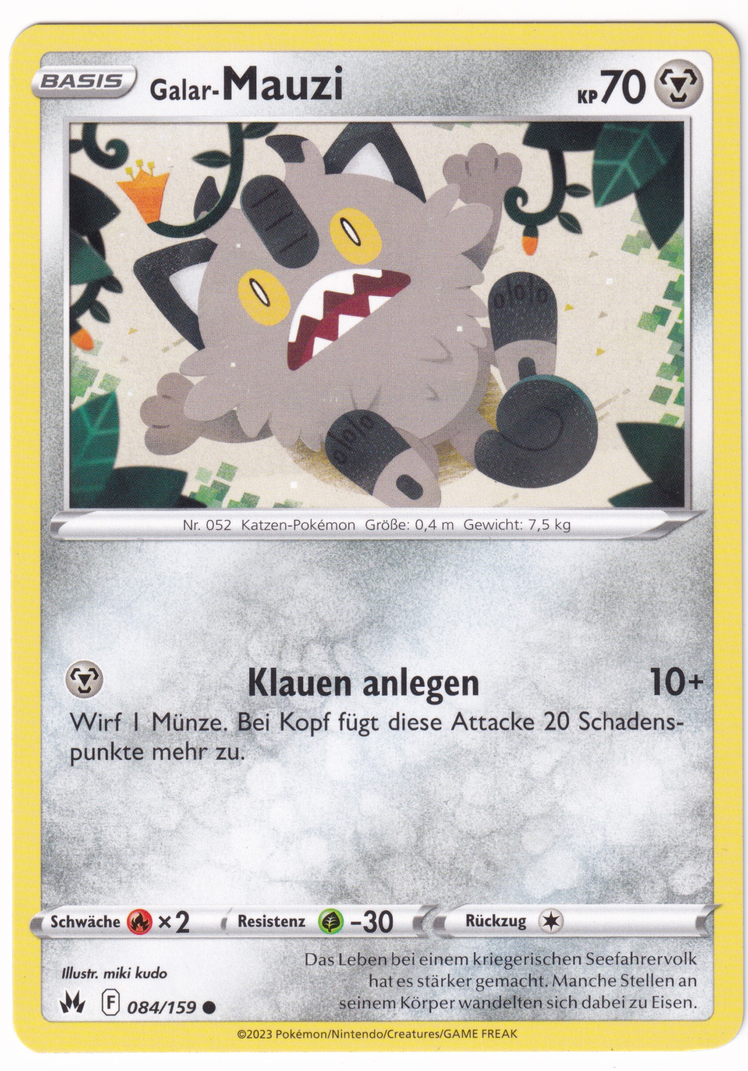 Galar-Mauzi 084/159 Common - Zenit der Könige Deutsch