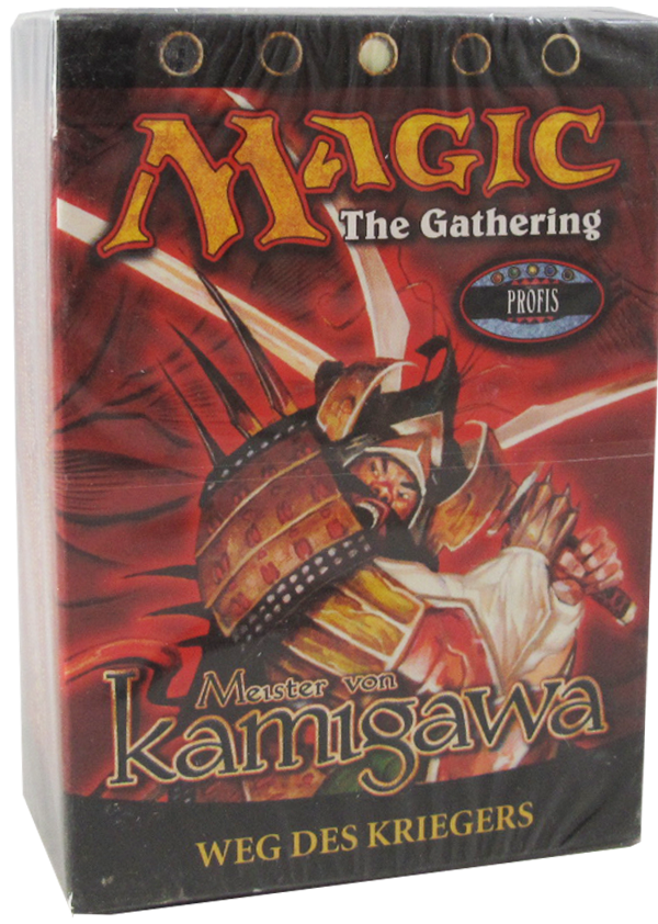 Magic Meister von Kamigawa Starter Deck  - Weg des Kriegers deutsch