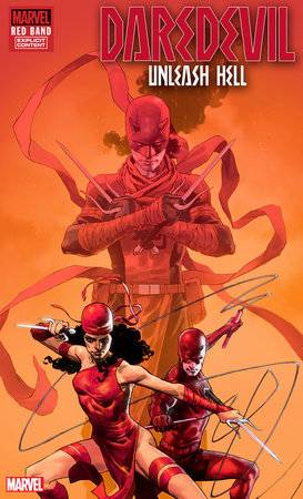 DAREDEVIL UNLEASH HELL RED BAND #1 (OF 5) OPENA VAR (POLYBAG)