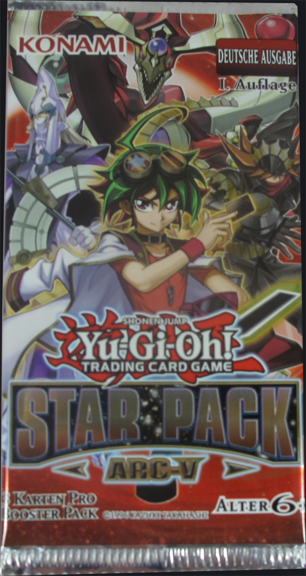 Yu-Gi-Oh! Star Pack ARC-V Booster deutsch