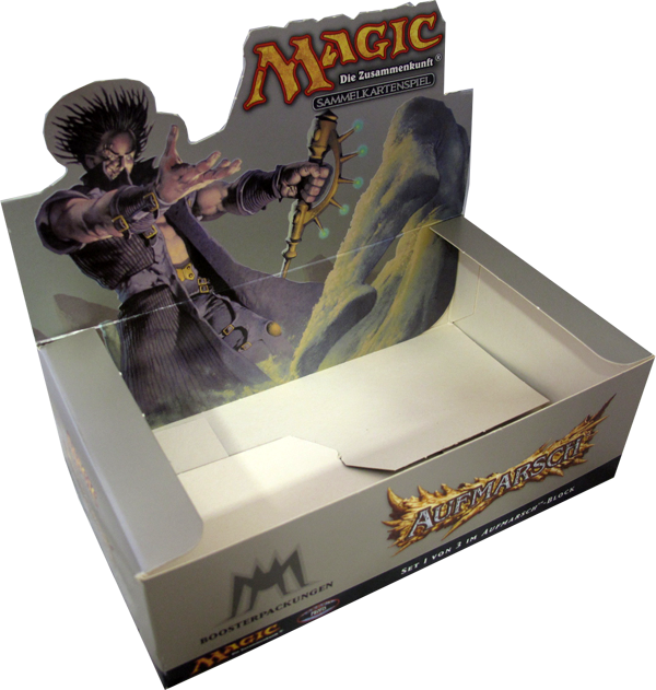 Magic the Gathering Aufmarsch Display - Ohne Inhalt