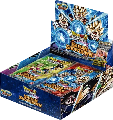 Dragonball Super Card Game - Unison Warrior  - Saiyan Showdown Booster Display englisch