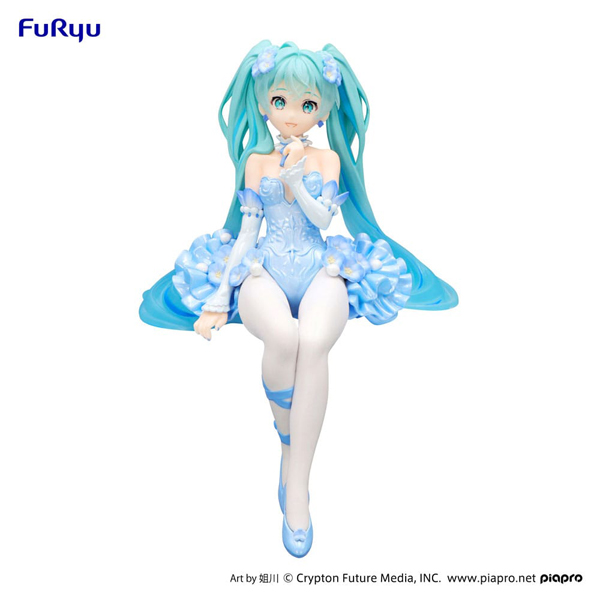 Figur - Hatsune Miku - Noodle Stopper Figure - Flower Fairy Nemophila (Pail Blue Color Ver.)