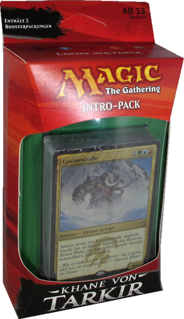 Magic Khane von Tarkir - Lawine der Temur Intro Pack deutsch