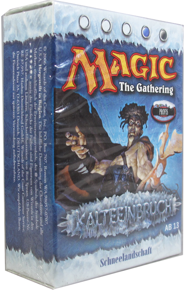 Magic Kälteeinbruch Starter Deck - Schneelandschaft deutsch