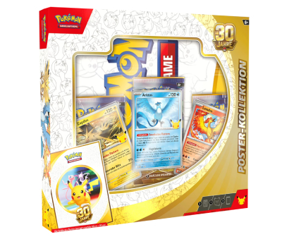 Pokemon 30 Jahre Poster Kollektion deutsch