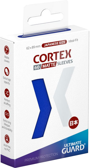 Ultimate Guard - Japanese Size - Cortex - Matte - Blau (60)