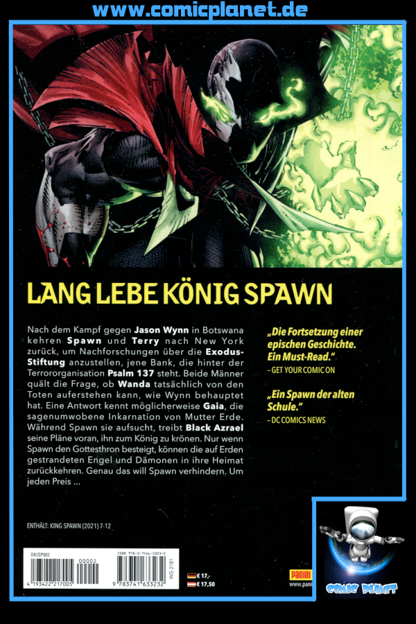 King Spawn Band 2 - Kampf um die Krone