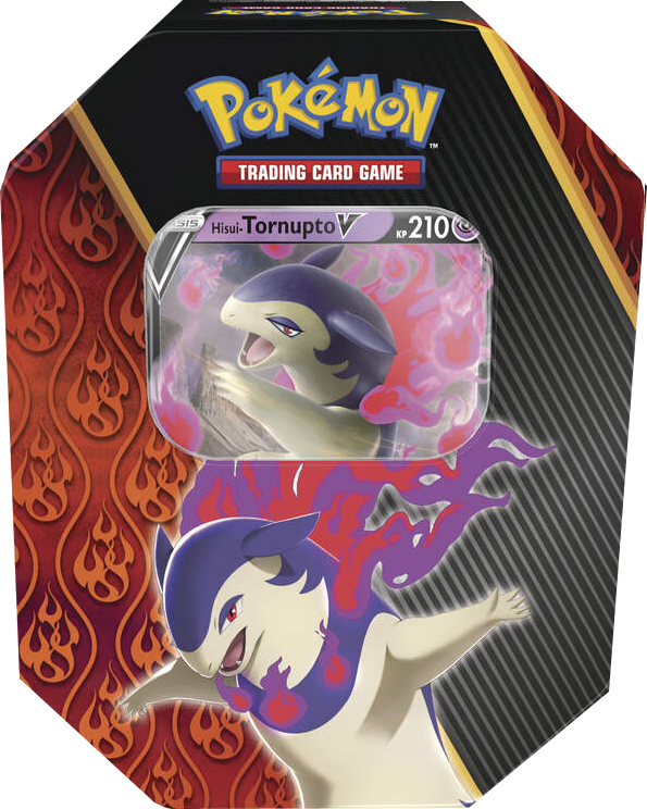 Pokemon Hisui-Tornupto-V Tin Box deutsch
