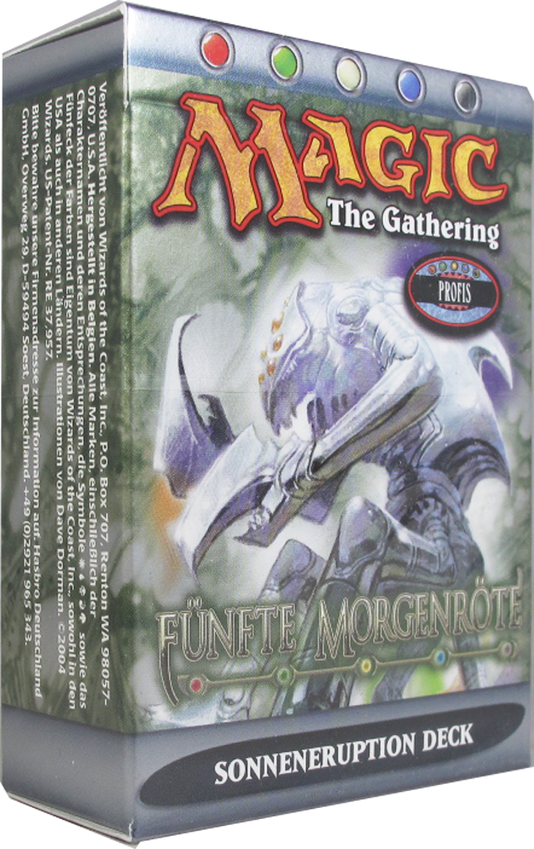 Magic Fünfte Morgenröte Starter Deck - Sonneneruption deutsch